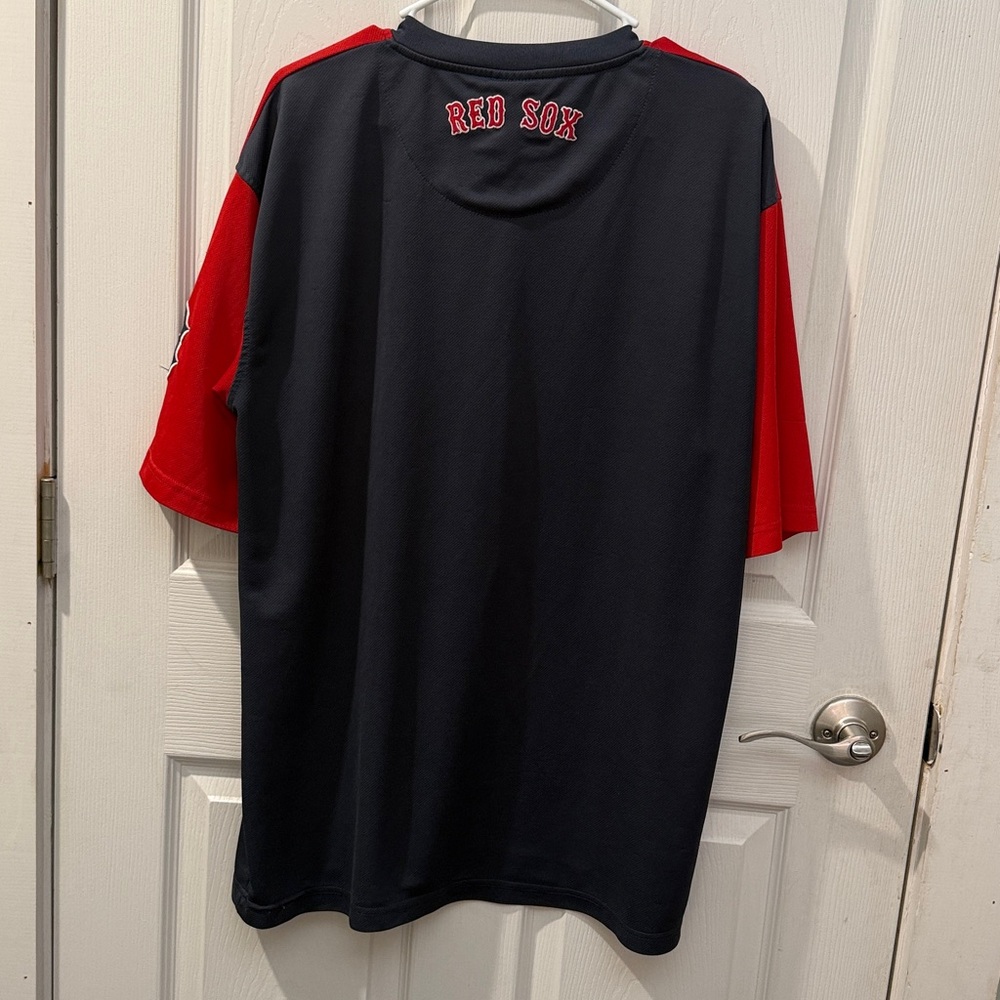 Red and Navy Red Sox Jersey y2k - Picture 4 of 4